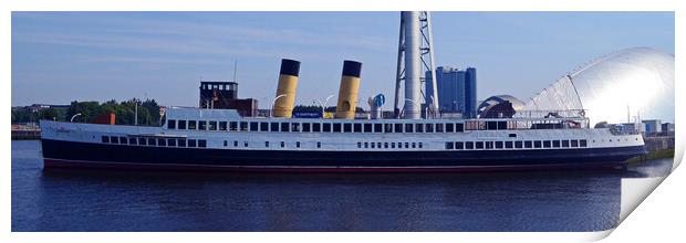 TS Queen Mary Print by Allan Durward Photography