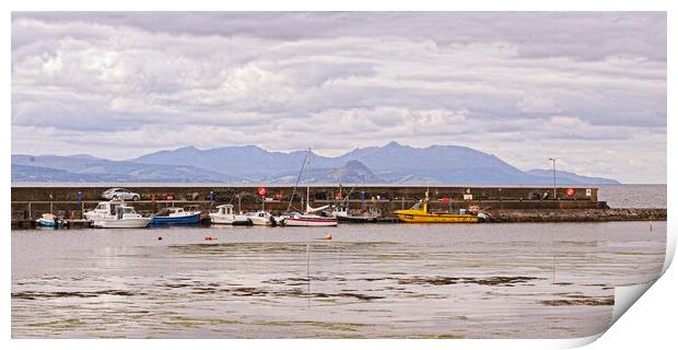 A Scottish seascape, Maidens, South Ayrshire Print by Allan Durward Photography