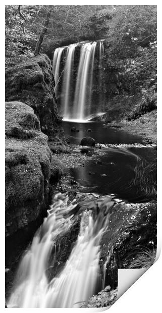 Dalcairney Falls, Dalmellington Print by Allan Durward Photography