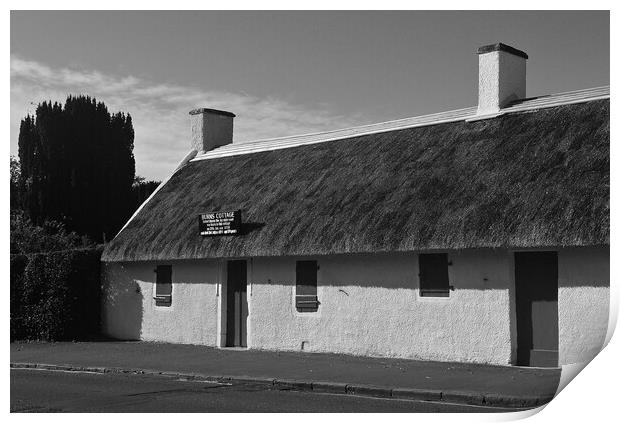 Robert Burns birthplace, Print by Allan Durward Photography