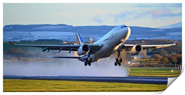 UK`s Air Force One Print by Allan Durward Photography