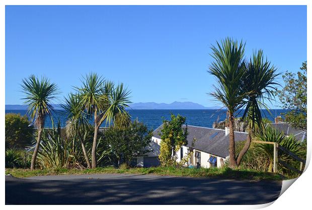 Dunure Ayrshire, Costa del Clyde Print by Allan Durward Photography