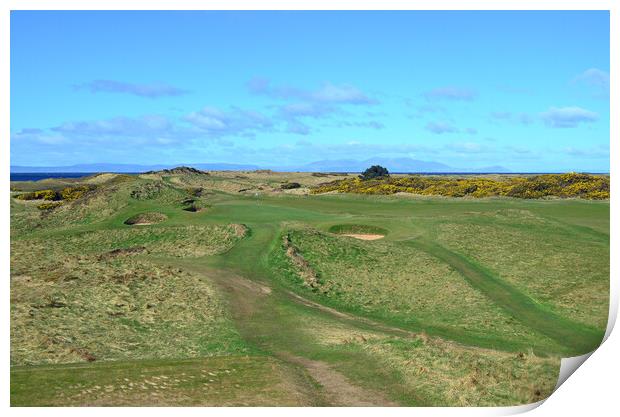 Royal Troon`s Postage Stamp Print by Allan Durward Photography