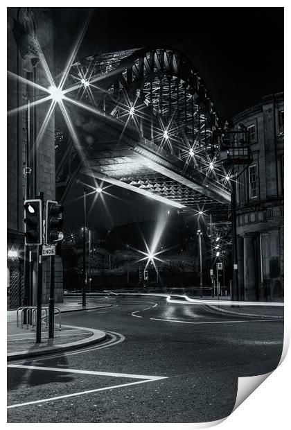Tyne Bridge, Newcastle Print by Gavin Liddle