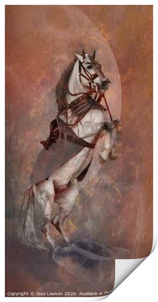 Warhorse Print by Jaxx Lawson