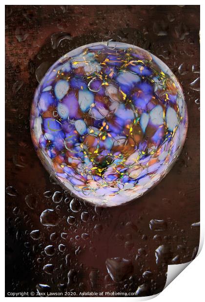 Kaleidoscopic bauble  Print by Jaxx Lawson