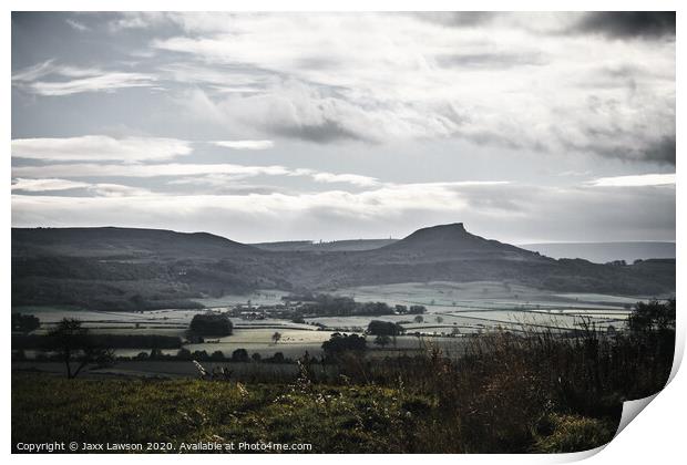 Roseberry Topping #1 Print by Jaxx Lawson