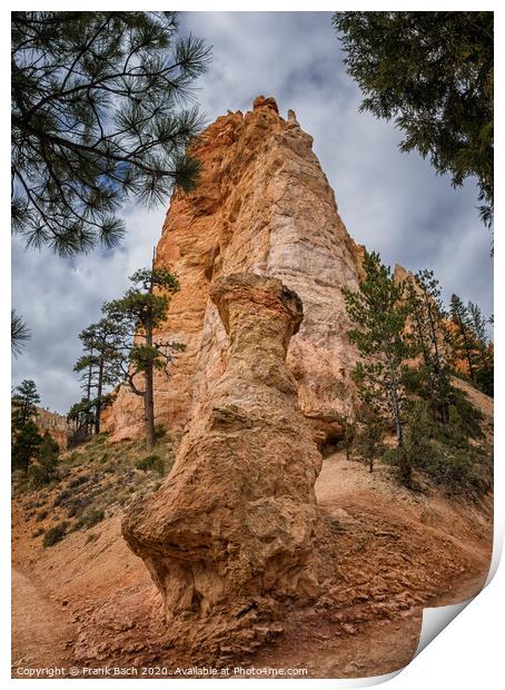 Bryce Canyon hoodoos, Utah Print by Frank Bach