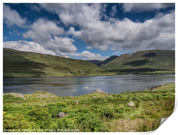 Scenics in Connemara western Ireland Print by Frank Bach