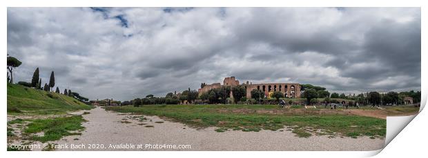 Circus Maximus in Rome, Italy Print by Frank Bach