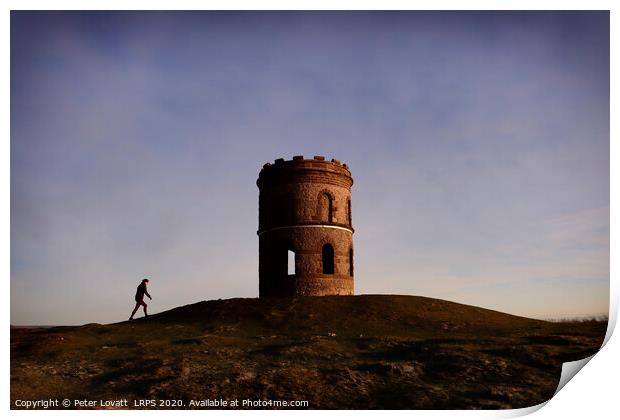 Solomon's Temple, Buxton Print by Peter Lovatt  LRPS