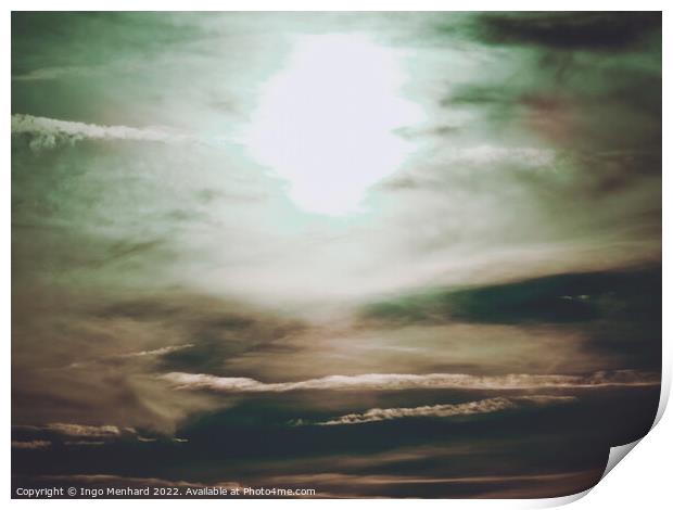 Endless sky Print by Ingo Menhard