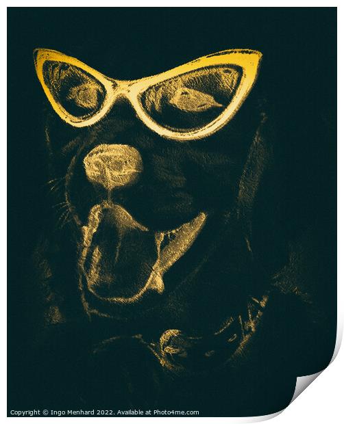 Helldog Print by Ingo Menhard
