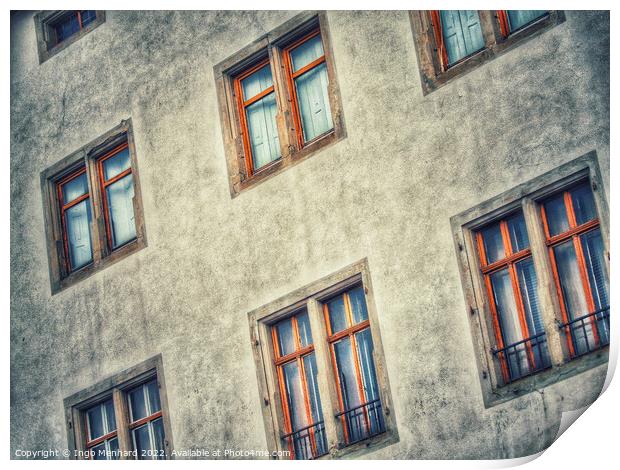 Different windows Print by Ingo Menhard