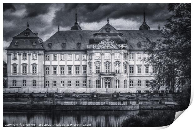 Castle Werneck Print by Ingo Menhard