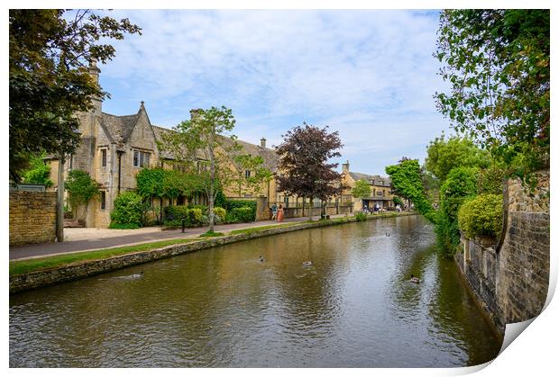 Bourton on the Water  Print by Tracey Turner