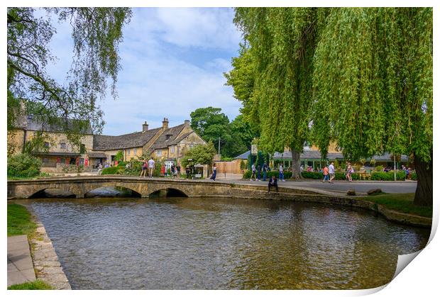 Bourton on the Water Motor Museum Print by Tracey Turner