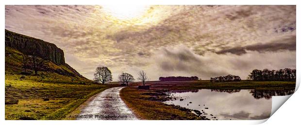 Morning at Malham Tarn Print by Jim Day