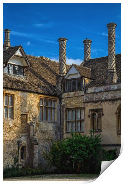LaCock Abbey The Home of Photography Print by Helkoryo Photography