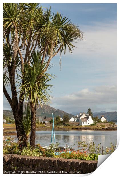 Plockton, Scotland Print by jim Hamilton