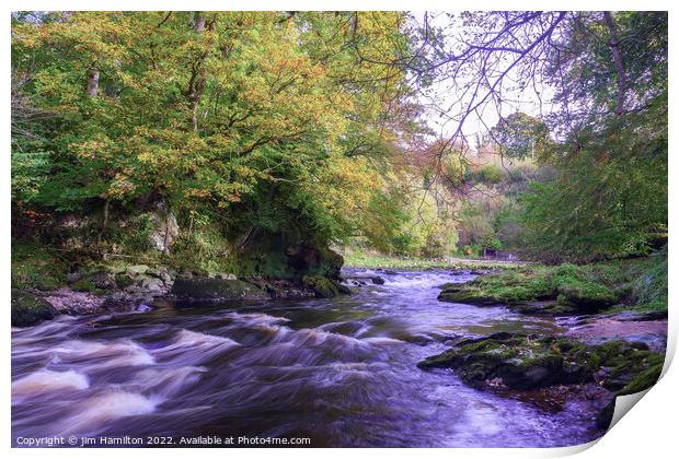 Roe Valley country park,Limavady,Northern Ireland Print by jim Hamilton