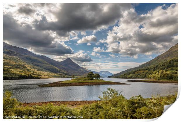 Loch Leven, Scotland. Print by jim Hamilton