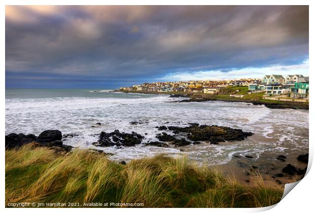 Portstewart, Northern Ireland Print by jim Hamilton