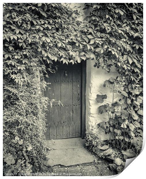 Jackdaw Cottage, Grasmere Print by Robert Thrift
