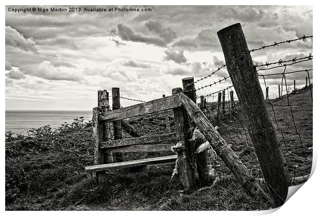 Old Stile Print by Nige Morton