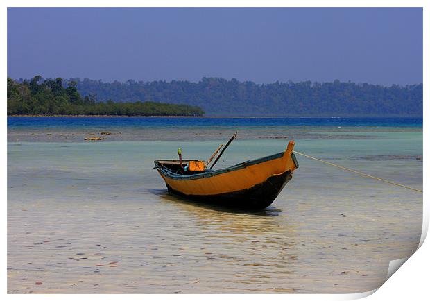 Havelock Islands Print by anurag gupta