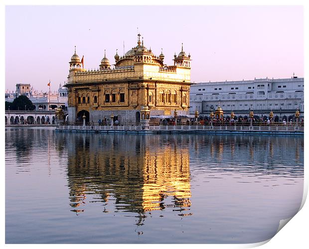 the golden temple Print by anurag gupta