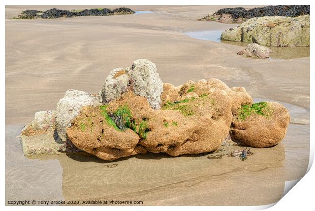 Tides out Print by Tony Brooks