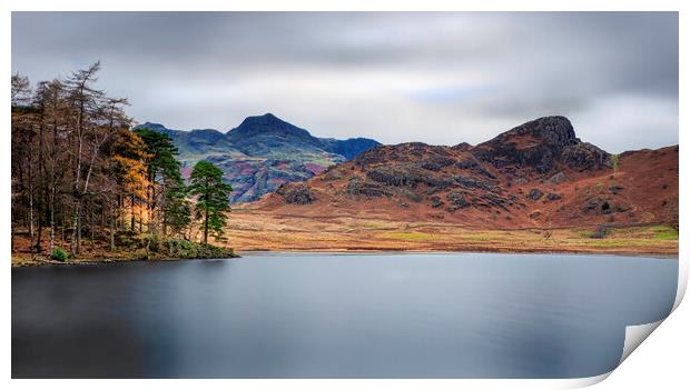 Beauty of the Lake District - Blea Tarn Print by Paul James