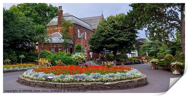 Southport Botanic Gardens Print by Michele Davis