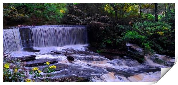 Yarrow Valley Weir Print by Michele Davis