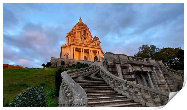 Ashton Memorial, Lancaster Print by Michele Davis