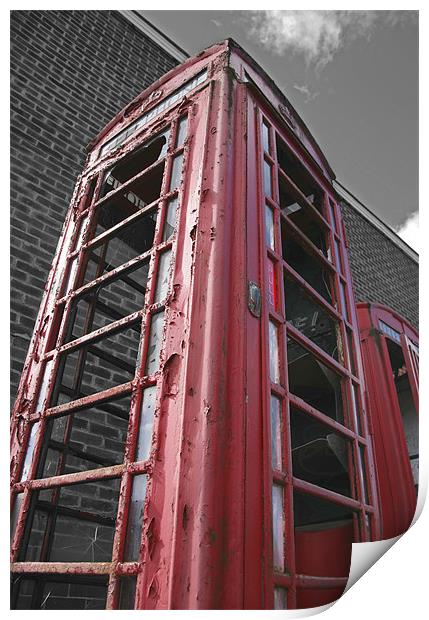 END OF THE LINE Print by Mal Taylor Photography