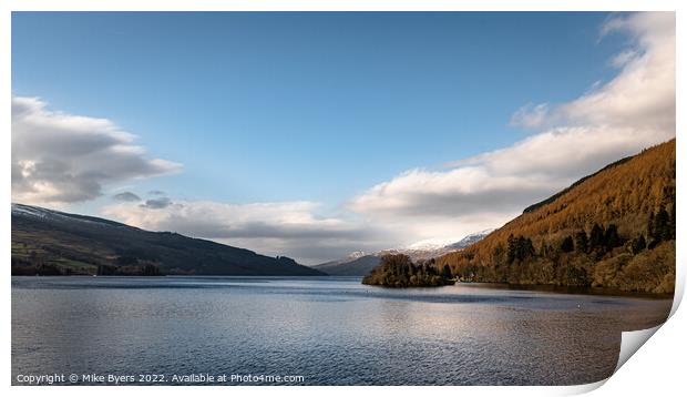 Loch Tay Print by Mike Byers