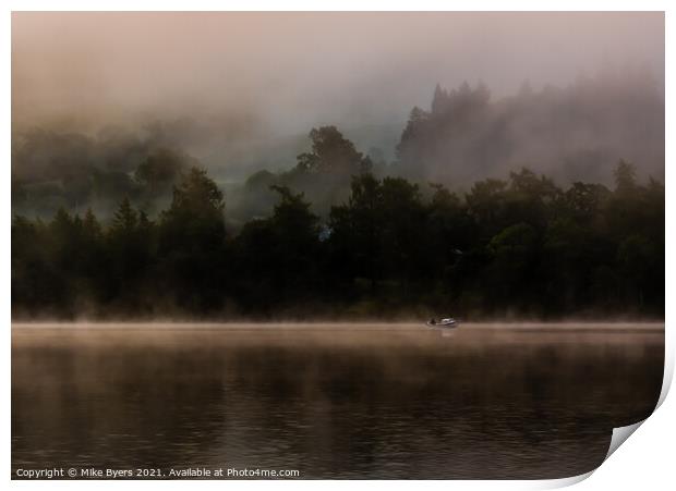 "Ethereal Symphony on Loch Awe" Print by Mike Byers