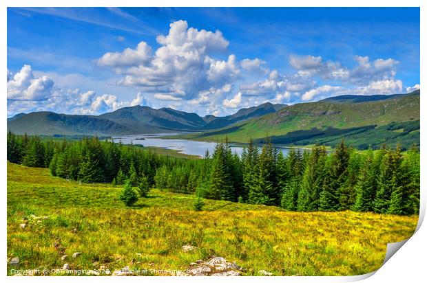 Majestic Highlands Print by OBT imaging