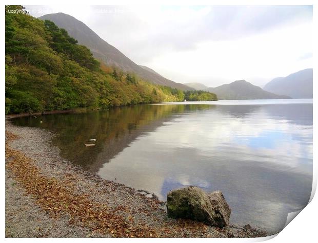 Loweswater Lake District Print by Sheila Ramsey