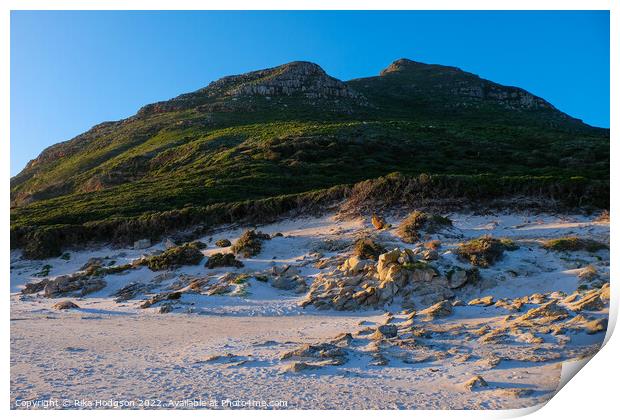 Rocks, Noordhoek Beach, Cape Town, South Africa  Print by Rika Hodgson