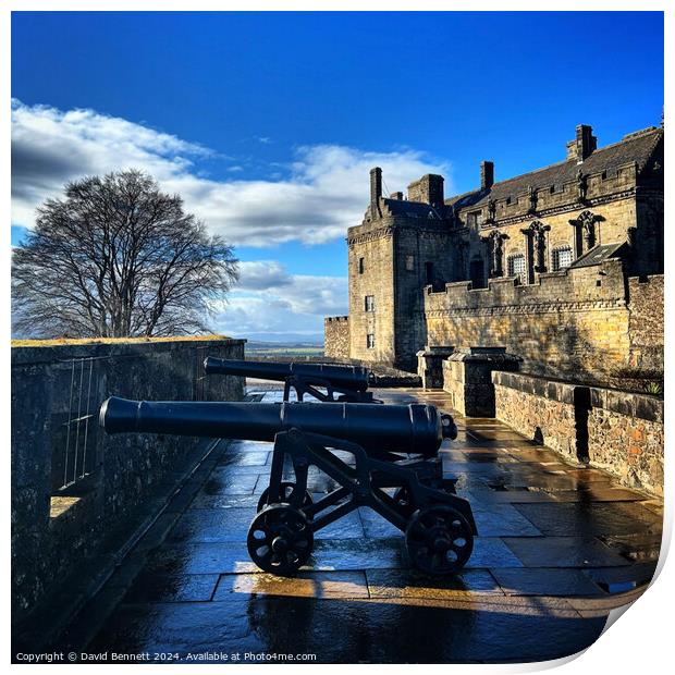 Stirling Castle Scotland Print by David Bennett