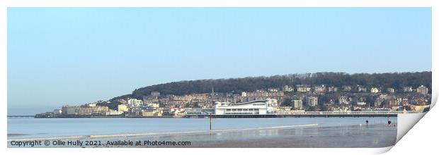 Weston super mare Print by Ollie Hully