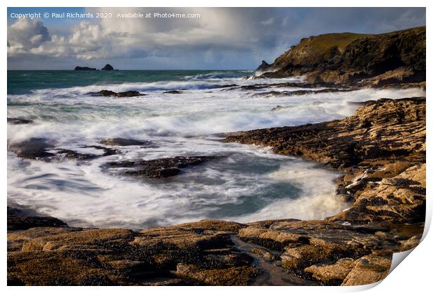 Trevose Head, Cornwall Print by Paul Richards