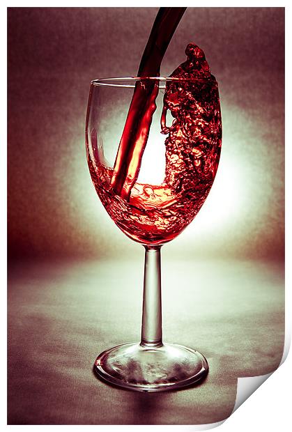 How Do you like your wine? Print by mike fendt