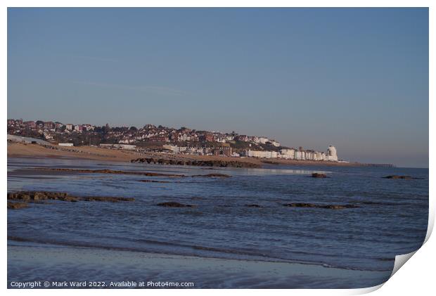 St Leonards on Sea Print by Mark Ward