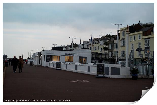 Hastings Source Park Print by Mark Ward