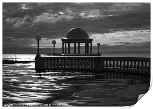 Bexhill Monochrome Memory. Print by Mark Ward