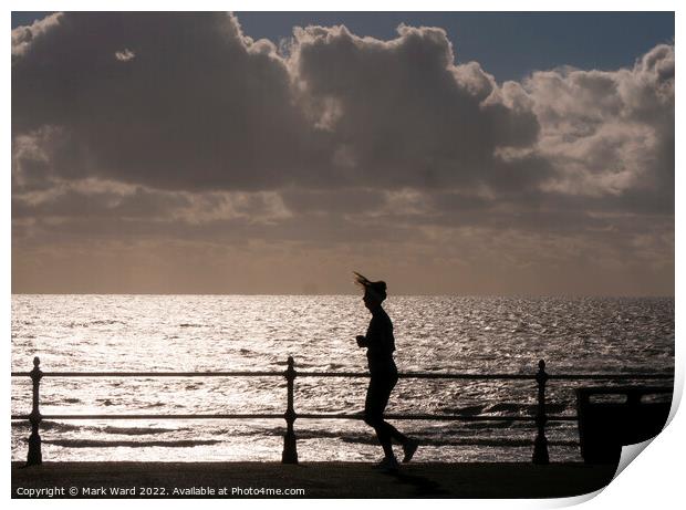 Running with the Wind Print by Mark Ward